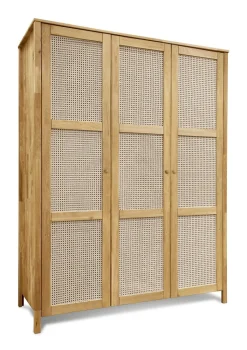 Kleiderschrank 156cm 3-trg. 