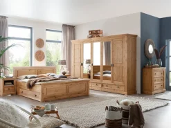 Kleiderschrank 5-trg. 'Anne' Kiefer eichefarbig SZ-0079