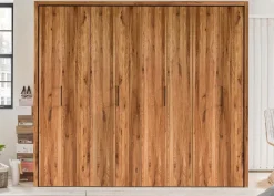 Kleiderschrank 4-trg. 255cm 'Alexandra' Wildeiche geölt