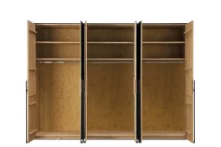 Kleiderschrank 6-trg. 300cm 'Boston' Wildeiche geölt