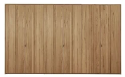 Kleiderschrank 6-trg. 289cm 'Colorado' Kernbuche geölt