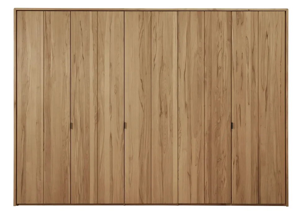 Kleiderschrank 5-trg. 242cm 'Colorado' Kernbuche geölt