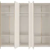 Kleiderschrank 5-trg. 300cm 'Wynwood' Wildeiche & MDF creme