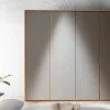 Kleiderschrank Wildeiche grau verschiedene Breiten 'Alabama' 6-trg. 360cm