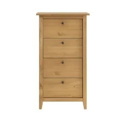 Kommode 58cm 'Jana' Kiefer laugenfarbig laugenfarbig gebeizt/geölt