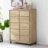 Kommode 88x113cm 'Bedford' Eiche geölt mit Sockel oder Füße ohne Fußgestell
