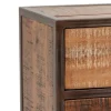 Kommode 60x117cm 'Compton' recyceltes Altholz & Eisen vintage