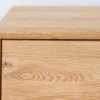 Kommode 101x101cm 'Jannik' Wildeiche massiv 2 Türen 2x Holz