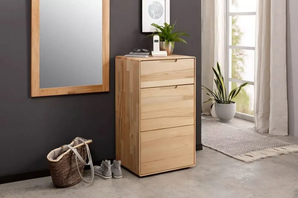 Kommode 51x91cm "Kent" Kernbuche massiv AV