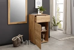 Kommode 51x91cm "Kent" Wildeiche massiv