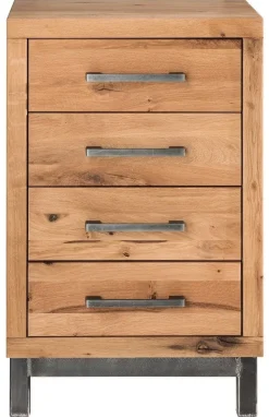 Kommode 50x79cm 'Lima' Wildeiche massiv