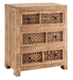 Kommode 70x82cm 'Shania' Mangoholz massiv