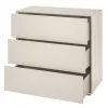 Kommode 92x86cm 'Wynwood' Wildeiche & MDF creme