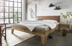 Nachttisch links 50x45cm 'Navarra & Astoria' Wildeiche geölt