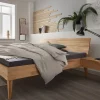 Nachttisch links 50x45cm 'Navarra & Astoria' Kernbuche geölt