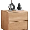 Nachttisch 51x45cm "Messina" Wildeiche massiv