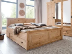 Schlafzimmer I 'Anne' Kiefer eichefarbig SZ-0079