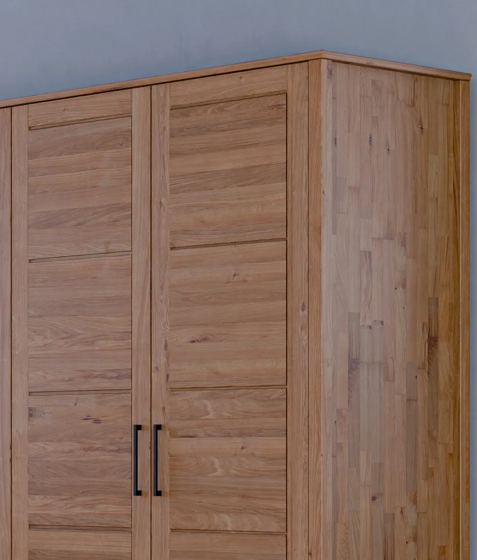 Schlafzimmer komplett "Skagen" Wildeiche massiv geölt