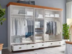 Schlafzimmer "Mailand-Honig" Kiefer weiß SZ-0132