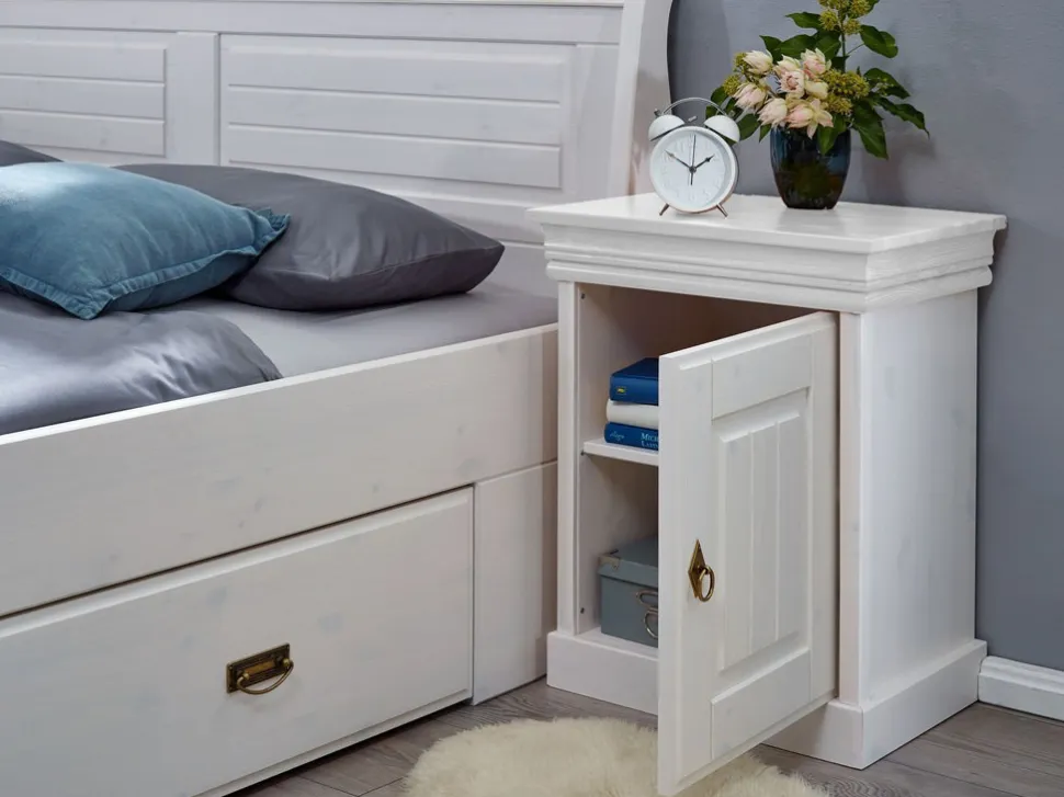 Schlafzimmer "Mailand-Weiß" Kiefer weiß SZ-0132