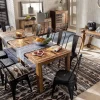 Schrank 100x195cm 'Metro' Altholz & Eisen