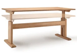 Schreibtisch 120cm 'Como' Wildeiche oder Kernbuche Kernbuche