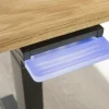 Schreibtisch 160cm höhenverstellbar 'Lyon' Kernbuche geölt