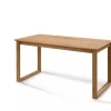 Schreibtisch 160cm 'Office' Wildeiche geölt