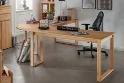 Schreibtischkombination 'Office' Wildeiche geölt
