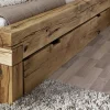 Schubkasten für Bett 140/160cm "Manuel/Daniel" Wildeiche massiv BE-0405
