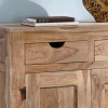 Schuhschrank 90x120cm 'Oxford' Sheesham massiv