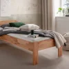 Seniorenbett verschiedene Breiten und Längen Kernbuche massiv Carla I" 90 cm 220 cm