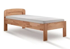 Seniorenbett verschiedene Breiten und Längen Kernbuche massiv Carla I" 90 cm 220 cm