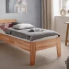 Seniorenbett verschiedene Breiten und Längen Kernbuche massiv "Maira I" 90 cm 200 cm
