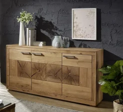 Sideboard 171cm 'Danzig' Wildeiche geölt