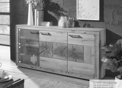 Sideboard 171cm 'Danzig' Wildeiche geölt