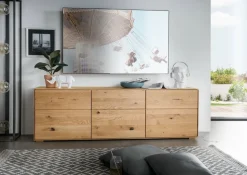 Sideboard hängend oder stehend 172cm 'Prag' Wildeiche geölt WZ-0546
