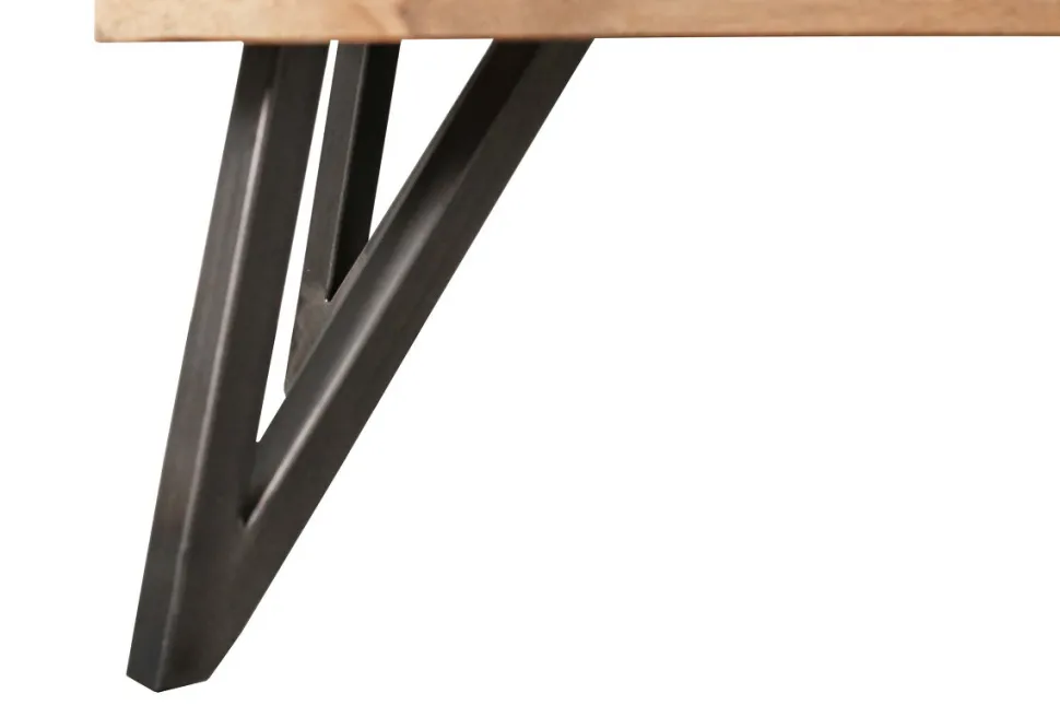 Sideboard inkl.Beleuchtung 145x94cm 'Hunter' Akazie massiv