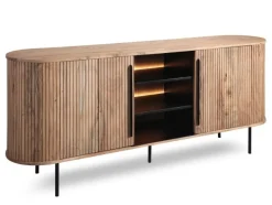 Sideboard mit Beleuchtung 175cm 'Atlantic' Akazie massiv