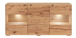 Sideboard mit Beleuchtung 180cm 'Montana' Kernbuche geölt