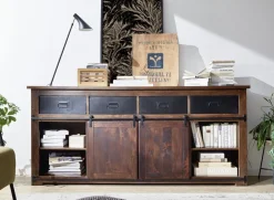 Sideboard 200x90cm 'Bayamo' Mango & Eisen