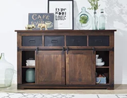 Sideboard 150x90cm 'Bayamo' Mango & Eisen