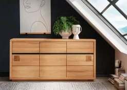 Sideboard 175x85cm "Bergamo" Kernbuche geölt WZ-0159