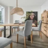 Sideboard 120x85cm "Bergamo" Wildeiche geölt WZ-0159