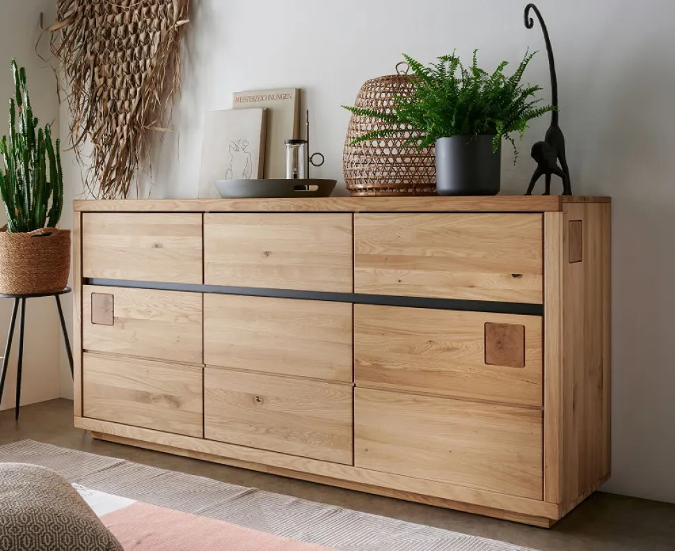 Sideboard 175x85cm "Bergamo" Wildeiche geölt WZ-0159
