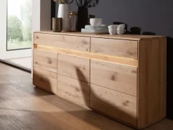 Sideboard 184x86cm "Berlin" Wildeiche geölt WZ-0303