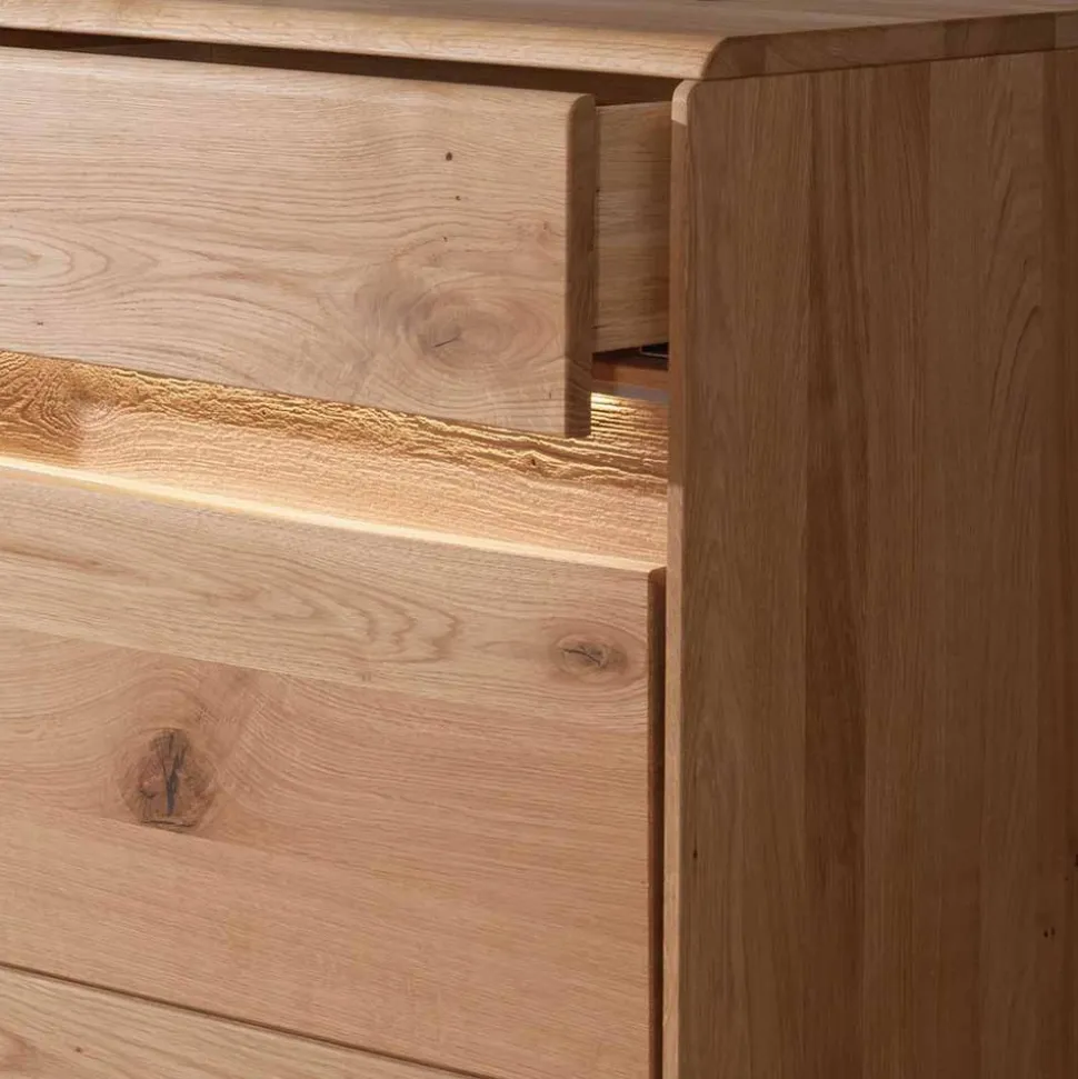 Sideboard 184x86cm "Berlin" Wildeiche geölt WZ-0303