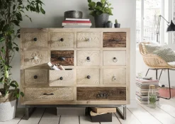 Sideboard 110x91cm 'Bombay' Mango & Eisen