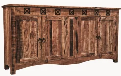 Sideboard 178x88cm "Cordoba"' Akazie massiv lackiert