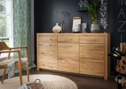 Sideboard 170x92cm "Dover" Wildeiche geölt WZ-0169